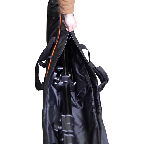 GN6168 / GN6180  תיק נשיאה מקצועי עמיד ל-4 חצובות תאורה מבית  E-Image 